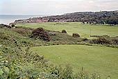 View of Cromer from the coast path